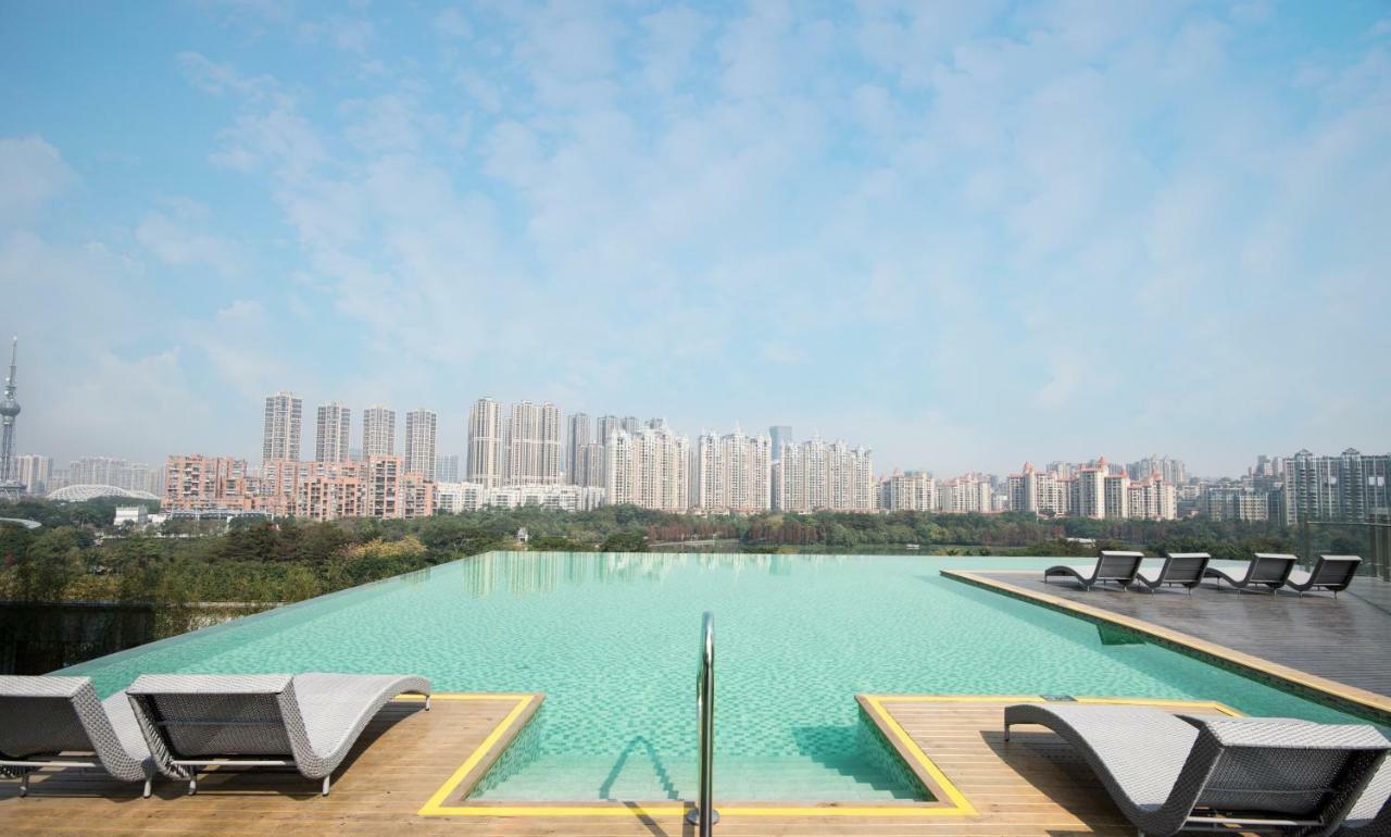 Virtuous World Hotel Fosan Kültér fotó