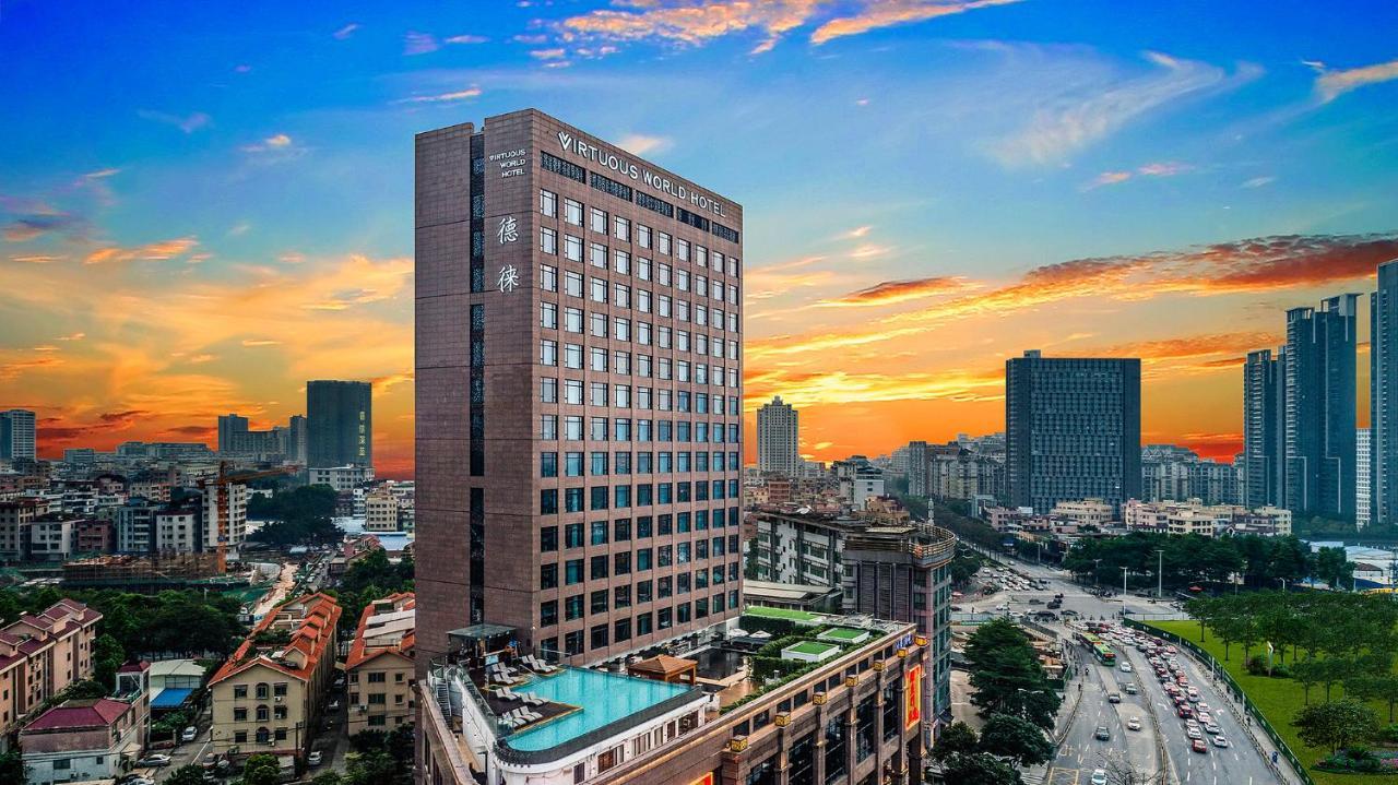 Virtuous World Hotel Fosan Kültér fotó